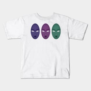 Three masks Kids T-Shirt